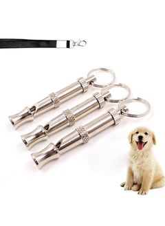 Buy Dog Whistle, 3 Pack Professional Dog Whistle to Stop Barking, Recall Training, Ultrasonic Silent Dog Whistles Training to Stop BarkingControl Devices for Neighbors Dog, with Black Lanyard in UAE