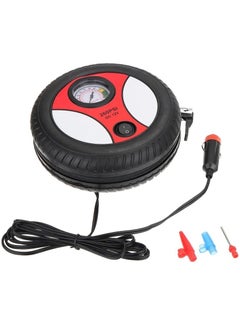 Buy Pump Car Portable Air Compressor 260psi Dc 12v Electric Mini Car Tire Inflator suitable For Car Motorcycle Bicycle And Sport Equipment in UAE