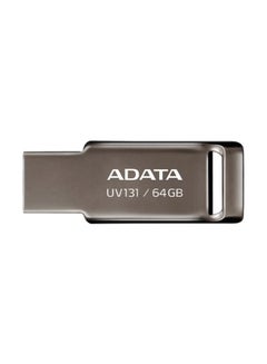 Buy ADATA UV131 USB 3.2 Flash Drive | 64GB | Silver Metal | Lightweight and Fast Data Transfer in UAE