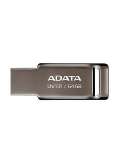 Buy ADATA UV131 USB 3.2 Flash Drive | 64GB | Silver Metal | Lightweight and Fast Data Transfer in UAE