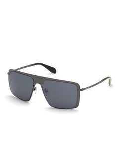 Buy Men's Mirrored Navigator Shape Metal Sunglasses OR003608C60 - Lens Size: 60 Mm - Shiny Gunmetal in Saudi Arabia