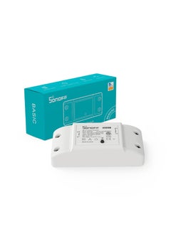 اشتري Sonoff Basic Wi-Fi Remote Control Switch Intelligent Wireless App Switch for Household Appliances في الامارات