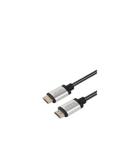 Buy GLINK GL-201 ULTRA 4K-HIGH SPEED HDMI CABLE 2.0V with Ethernet 18Gbps, Supports DOLBY, 3D, 4K@60Hz, HDCP 2.2, Audio return, Cotton Braided, Gold Plated Metal Connector (5M/16FT) in Egypt