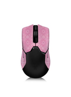 Buy Snowflake Pattern Anti-slip Mouse Stickers For Razer Viper Ultimate Pink Half Surround in Saudi Arabia