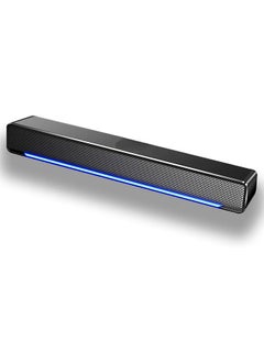 اشتري Soundbar, USB Powered Sound Bar Speakers for Computer Desktop Laptop PC في الامارات