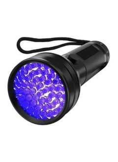 Buy 100 LED UV Flashlight Black 19 centimeter in UAE