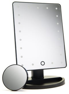 Buy LED Lighted Makeup Vanity Mirror Rechargeable in UAE