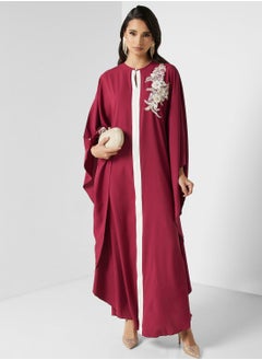 اشتري Kaftan With Embroidered Detail في السعودية