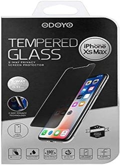 Buy Tempered Glass 2-Way Privacy Screen Protector for iPhone XS Max in Egypt