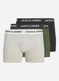 Buy Pack of 3 - Printed Waistband Trunks in Saudi Arabia