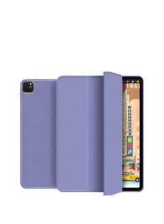 اشتري JCPAL DuraPro Folio Case with Pencil Holder for iPad Pro 12.9 5th/6th / Lavender Purple في مصر
