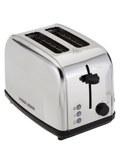 Buy Black & Decker 2 Slice Cool Touch Bread Toaster White ET222-B5 in Saudi Arabia