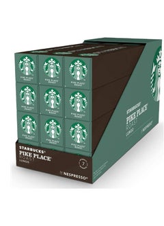 Buy Nespresso Pike Place Roast Lungo Espresso Coffee Capsules of 53g Pack of 12 in UAE