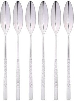 Buy Abo Hamda 511 Stainless Steel Table Spoon Set - 6 Pieces in Egypt