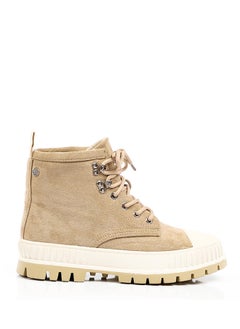 اشتري high neck round toe laceup sneakers في مصر