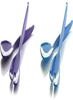 اشتري M-Design Plastic Salad Serving Spoon & Fork Set (Purple) + M-Design Plastic Salad Serving Spoon & Fork Set (Blue) في مصر