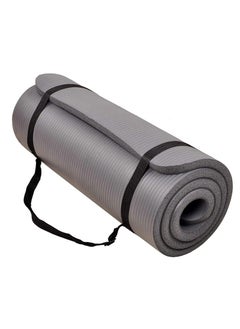 اشتري Yoga Mat Non Slip,Yoga Mat with Strap Included 10mm Thick Exercise Mat Yoga and Many Other Home Workouts في الامارات