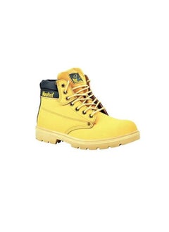 Buy High Ankle Steel Toe Double Density Protected Safety Shoe 41 Size in UAE