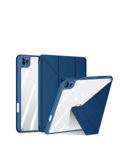 Buy Protective Cover for Apple iPad 12.9 Pro 2018/2020/2021 Magi Series Blue in Saudi Arabia