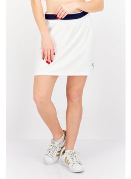 اشتري Women Sportswear Fit Pull-On Tennis Skirt, White في الامارات