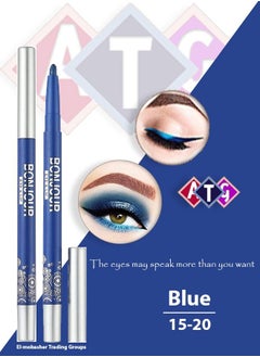 Buy kohl and eyeliner Long lasting blue color -2Pcs in Egypt