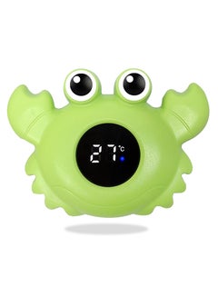 اشتري Baby Bath Thermometer Floating Bath Toy,Water Temperature Thermometer for Bathtub Crab Newborn Baby Safety Floating Tub Toy Gift for Toddlers في السعودية