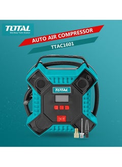 Buy T0TAL Auto Air Compressor DC12V 160 PSI With LED Light - TTAC1601 in Saudi Arabia