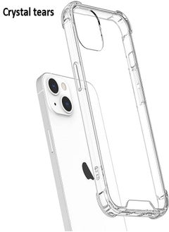 Buy iPhone 15 Plus Case, Shock Absorption, Anti-Scratch, Support Wireless Charging (Clear) in Saudi Arabia