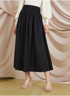 اشتري Gathered Waist A-Line Maxi Skirt في السعودية