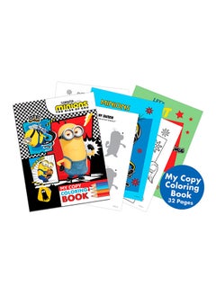 Buy Coloring Book A4 Mod 36 Minions in UAE