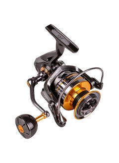 اشتري Spinning Fishing Reel 7+1 BB Long Casting Fishing Reel Lightweight Metal Spinning Reel Fishing Tackle في السعودية