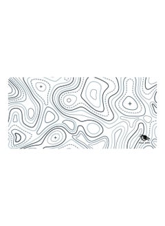 Buy Extended Large Gaming Mouse Pad 100 X50 cm XXL Full Desk White Graphic Art Style & Mousepad Non-Slip Rubber Base Big Keyboard Mat with Stitched Edges for Gaming… in Saudi Arabia