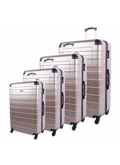 Buy New Travel ABS Trolley 4Pc Set 822/4P in Saudi Arabia