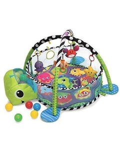 Buy Grow-With-Me Activity Gym Playmat And Sensory-Stimulating Ball Pit For Kids in UAE