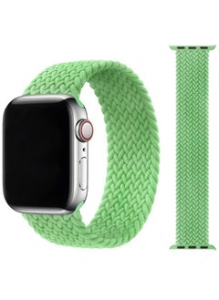 Buy Replacement Strap Nylon Braided Solo Loop Band For Apple Watch Series 1/2/3/4/5/6/7/SE 42/44/45/49mm Size M in UAE