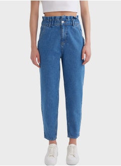 Buy Paperbag Fit Jean Trousers in Saudi Arabia