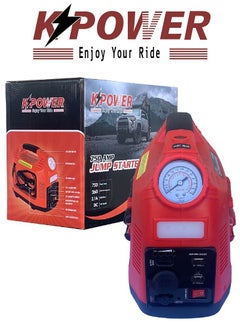 اشتري Professional Power Station 1200 Peak Amp With Jump Starter And 260PSI Air compressor في الامارات