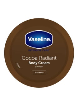 Buy Vaseline Intensive Care Cocoa Radiant Moisturizer With Shea Butter Body Cream 120ml in Egypt