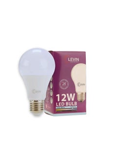 Buy Levin Germany LED Bulb – 12W, Daylight 6500K, Energy Efficient, Long-Lasting LED Light with High Lumen Output, 2-Year Warranty in UAE