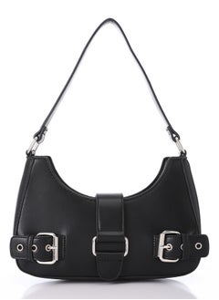 Buy Decorative Multi-Belted Leather Shoulder Bag in Egypt