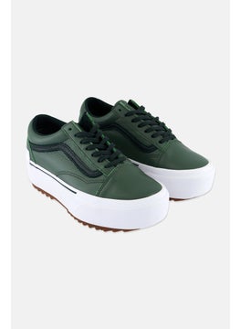 اشتري Women Old Skool Stacked Casual Shoes, Green في الامارات