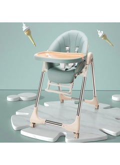 Buy Adjustable Multifunctional Portable Foldable Dining Highchair With Removable Tray in Saudi Arabia