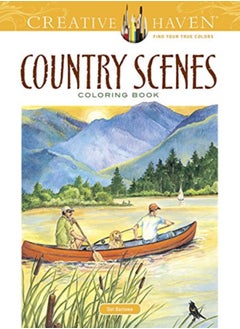 اشتري Creative Haven Country Scenes Coloring Book في الامارات