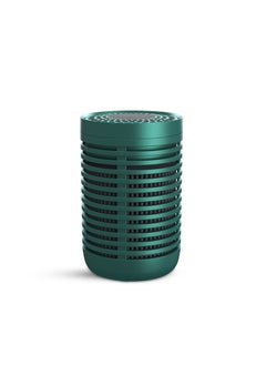 اشتري New Mini Car Air Purifier Portable Ionizer Military Green في الامارات