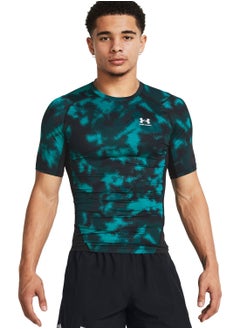 اشتري Heatgear Armour Printed Compression T-Shirt في الامارات