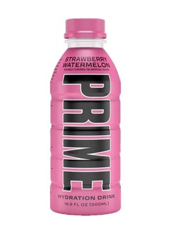 Buy Prime Hydration Drinks Strawberry Watermelon (500 Ml) in UAE