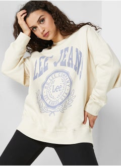 Buy Crew Neck Logo Sweatshirts in UAE