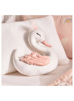 اشتري Olivia Swan Shaped Cushion - 26x30 cm في السعودية