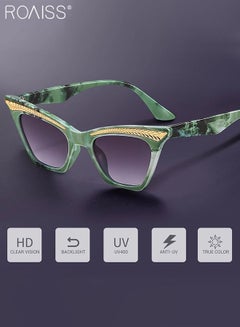 Buy Women's Modern Sunglasses UV400 Protection Sun Glasses Fashion Anti-glare Sun Shades for Women in Saudi Arabia