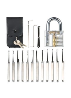 Buy 15-Piece Lock Picking Set Multicolour in Saudi Arabia